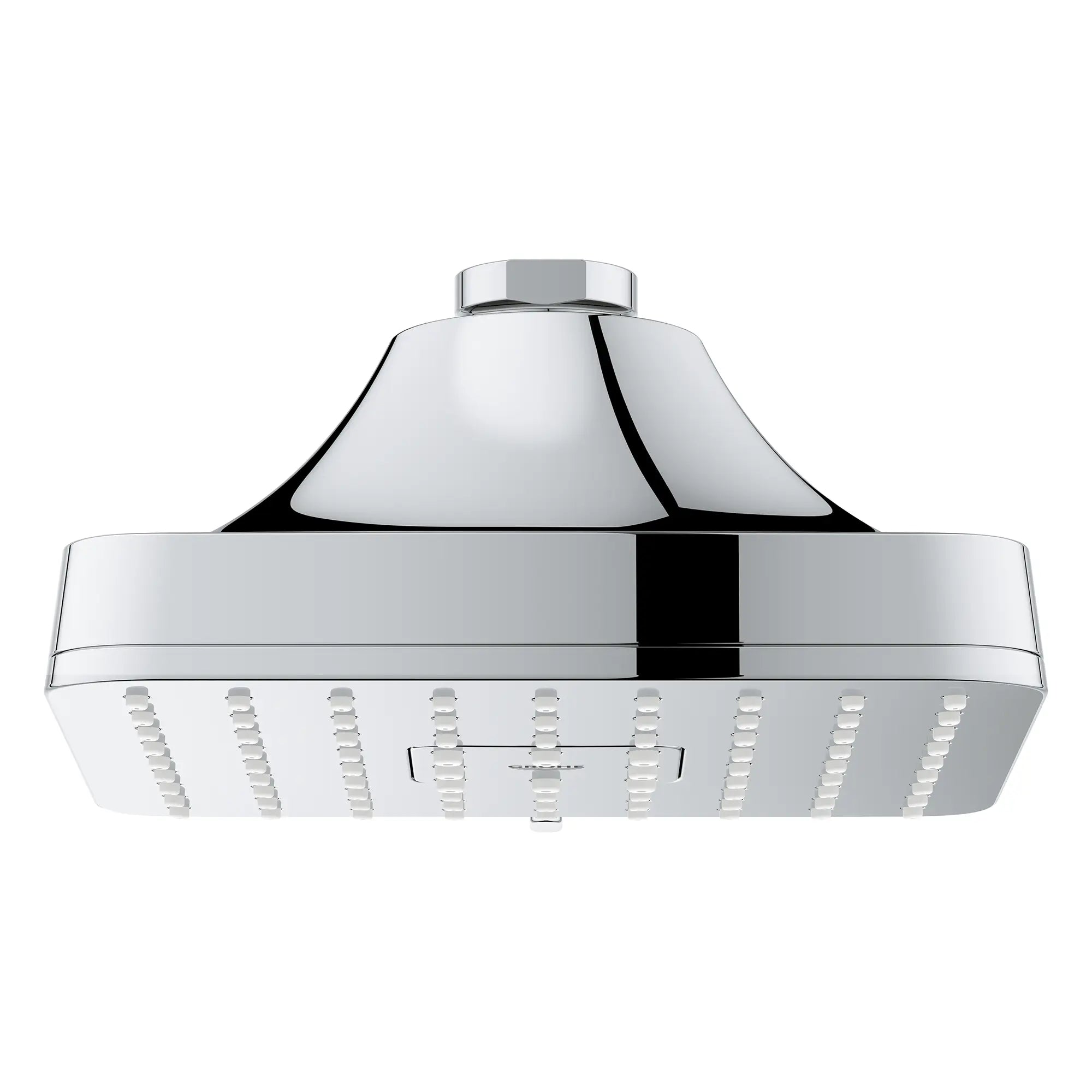 Euphoria 140 with AquaBooster Square Multi Spray Shower Head 1.75 GPM (6.6L/min) // GROHE STARLIGHT CHROME // 277784_Aqua_Booster_SiloFront_1117210000_0001_October2025_0_CDNwebp.webp