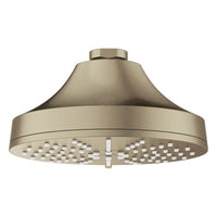 [111716EN00] Euphoria 140 Multi Spray Round Showerhead with Aqua Booster - Brushed Nickel InfinityFinish