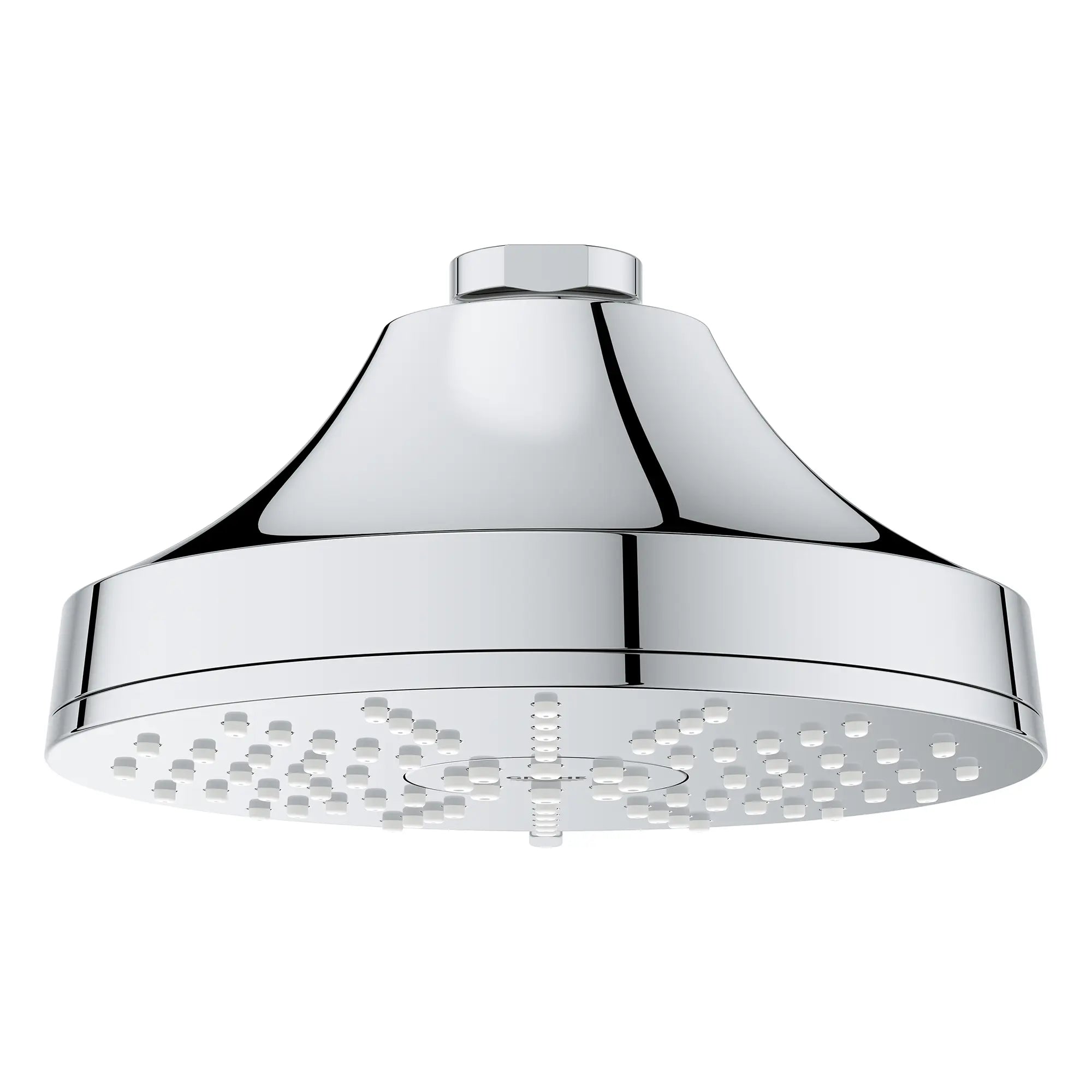 Euphoria 140 with AquaBooster Round Multi Spray Shower Head 1.75 GPM (6.6L/min) // GROHE STARLIGHT CHROME // 277832_Aqua_Booster_SiloFront_1117160000_0001_October2025_0_CDNwebp.webp