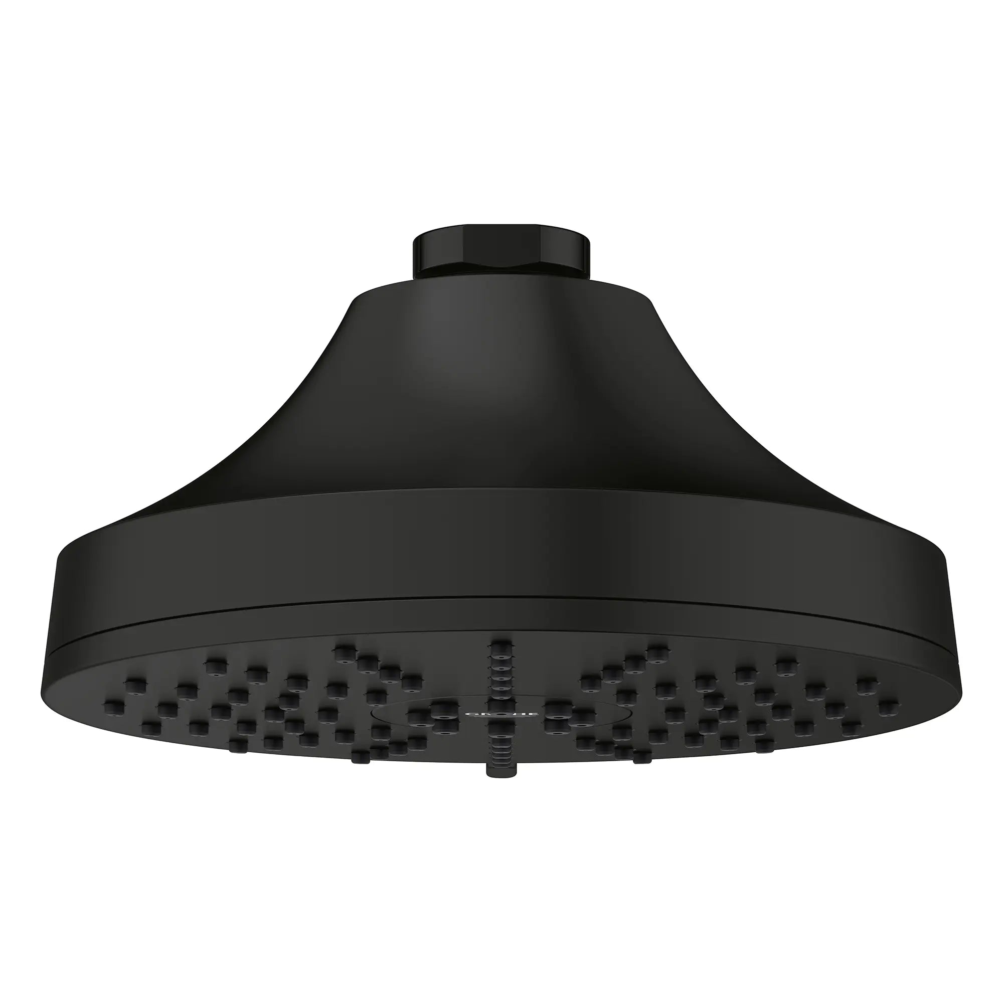 Euphoria 140 with AquaBooster Round Multi Spray Shower Head 1.75 GPM (6.6L/min) // MATTE BLACK // 277834_Aqua_Booster_SiloFront_1117162430_0001_October2025_0_CDNwebp.webp