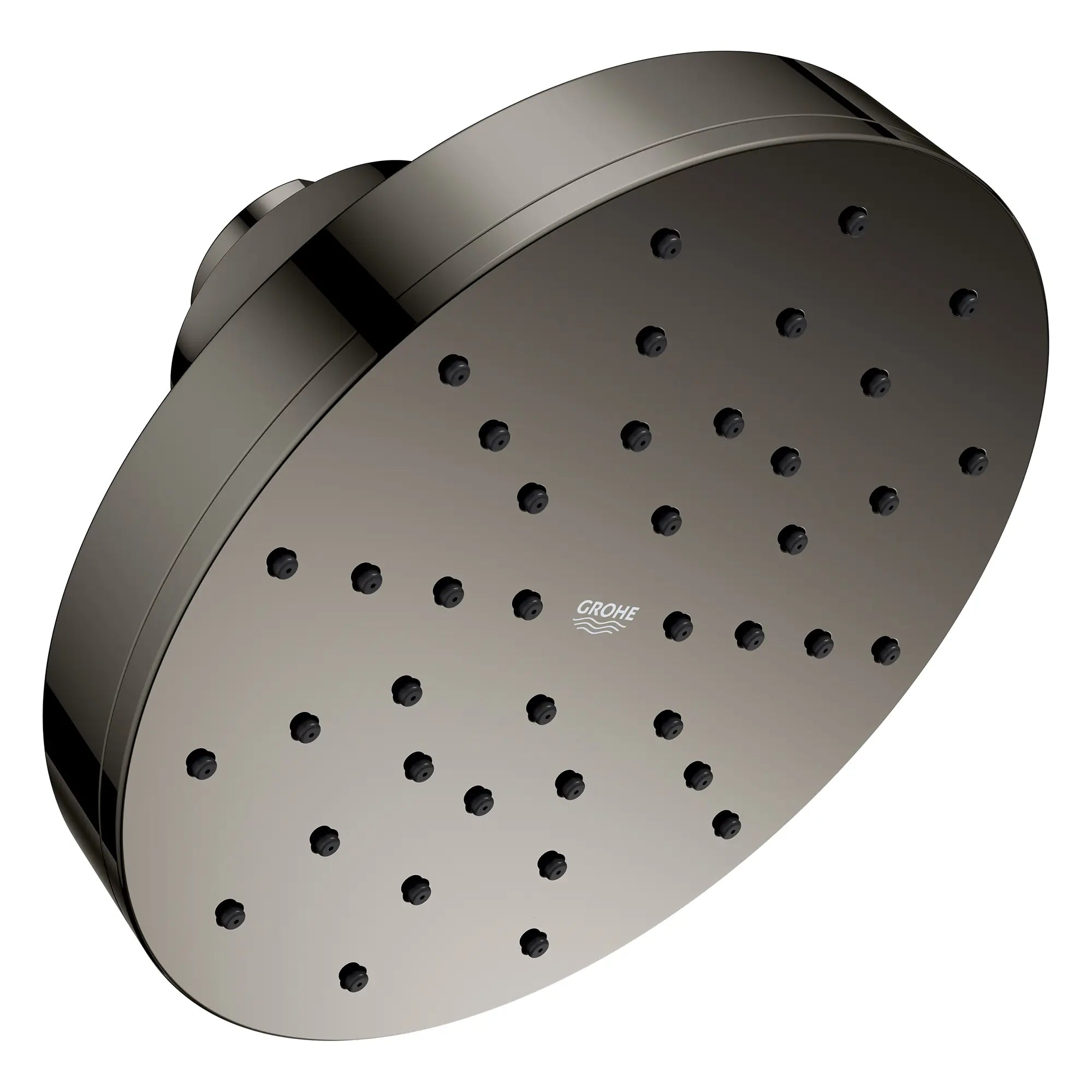 Euphoria 140 with AquaBooster Round Single Spray Shower Head 1.75 GPM (6.6L/min) // HARD GRAPHITE // 278121_Aqua_Booster_SiloRight_111714A000_0001_October2025_0_CDNwebp.webp