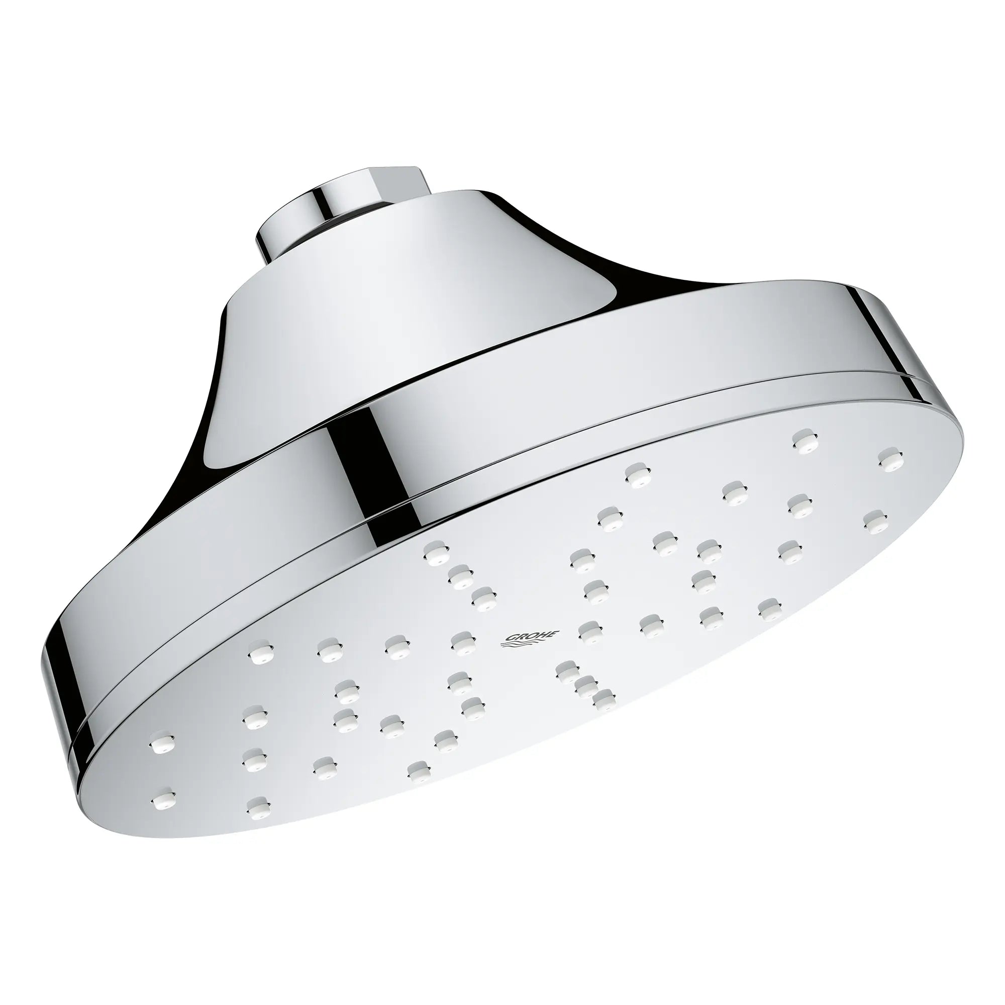 Euphoria 140 with AquaBooster Round Single Spray Shower Head 1.75 GPM (6.6L/min) // GROHE STARLIGHT CHROME // 278133_Aqua_Booster_SiloRight_1117140000_0002_October2025_0_CDNwebp.webp