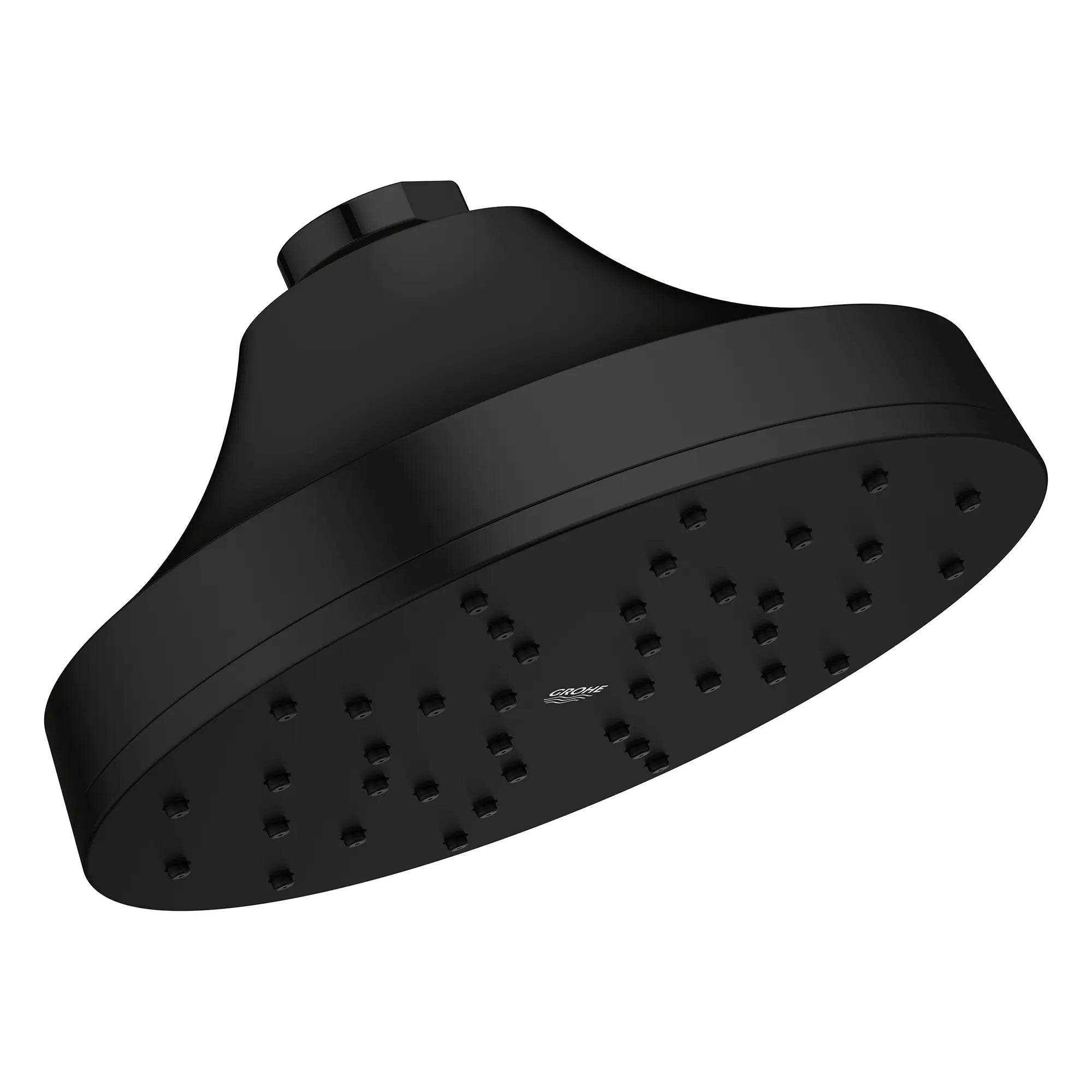 Euphoria 140 with AquaBooster Round Single Spray Shower Head 1.75 GPM (6.6L/min) // MATTE BLACK // 278136_Aqua_Booster_SiloRight_1117142430_0002_October2025_0_CDNwebp.webp