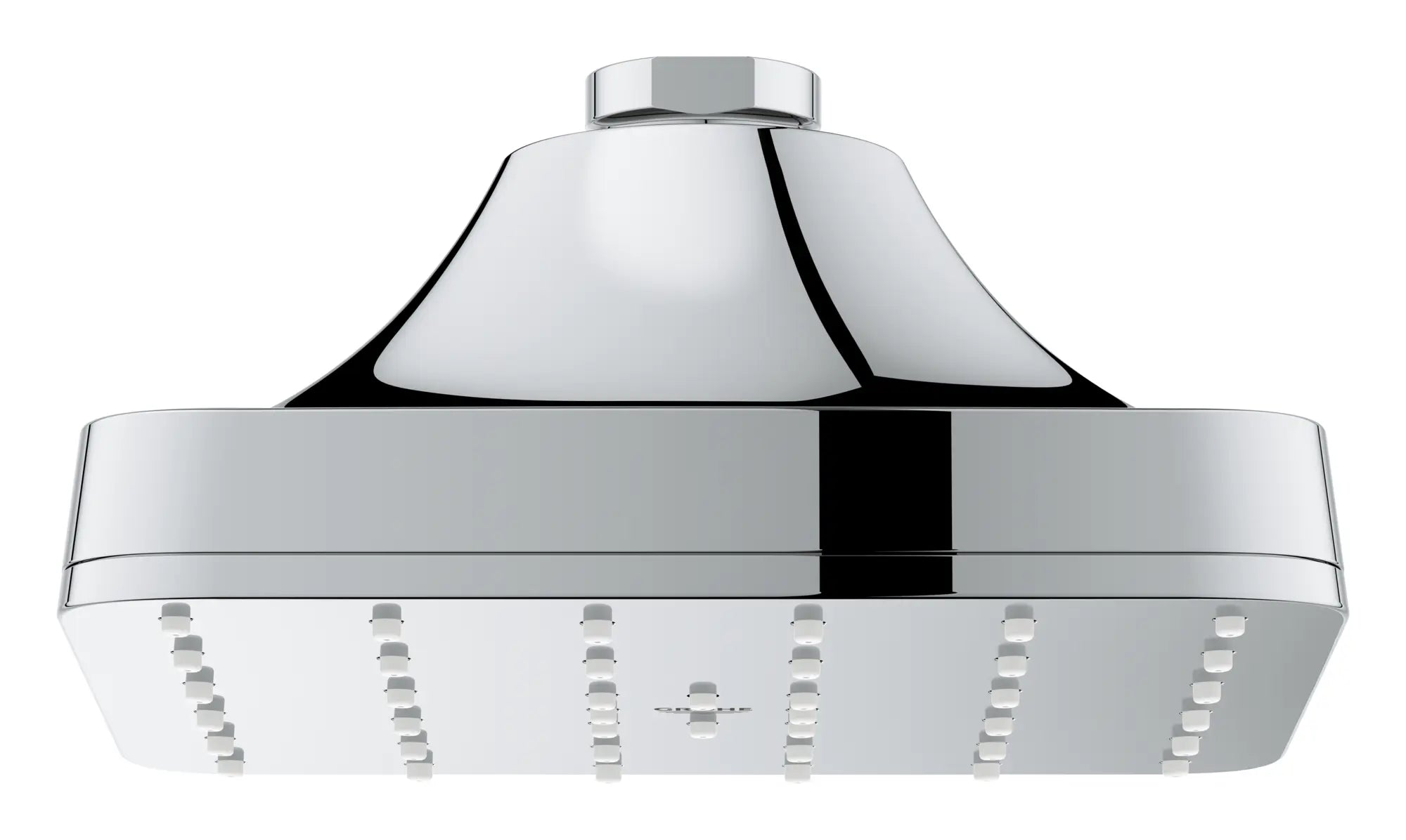 Euphoria 140 with AquaBooster Square Single Spray Shower Head 1.75 GPM (6.6L/min) // GROHE STARLIGHT CHROME // 278173_Aqua_Booster_SiloFront_1117180000_0001_October2025_0_CDNwebp.webp