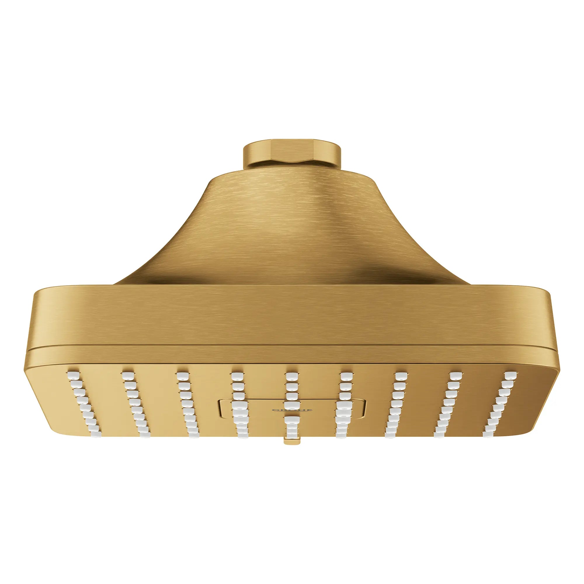 Euphoria 140 with AquaBooster Square Multi Spray Shower Head 1.75 GPM (6.6L/min) // BRUSHED COOL SUNRISE // 278191_Aqua_Booster_SiloFront_111721GN00_0001_October2025_0_CDNwebp.webp