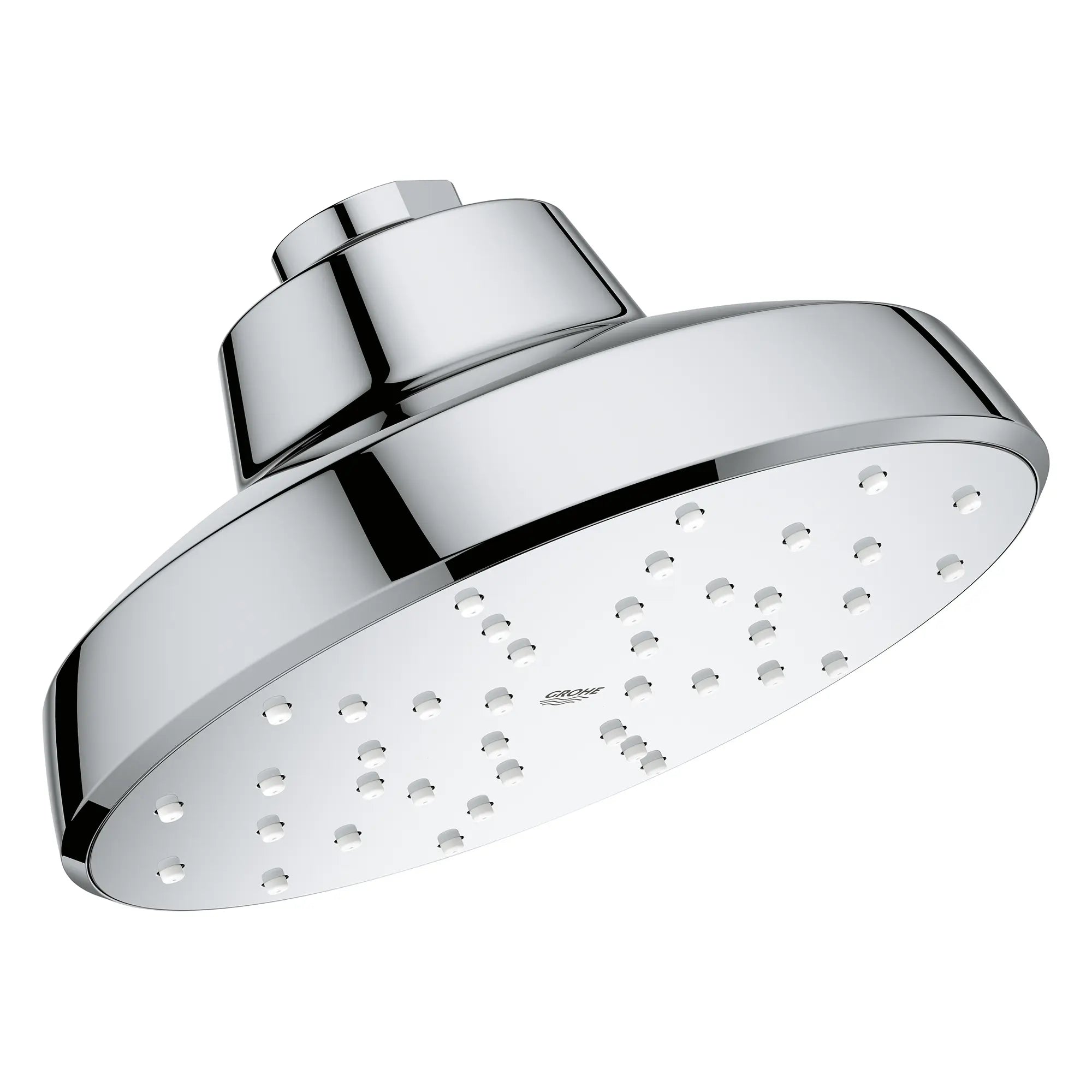 Tempesta 140 with AquaBooster Round Single Spray Shower Head 1.75 GPM (6.6L/min) // GROHE STARLIGHT CHROME // 278208_Aqua_Booster_SiloRight_1117270000_0002_October2025_0_CDNwebp.webp