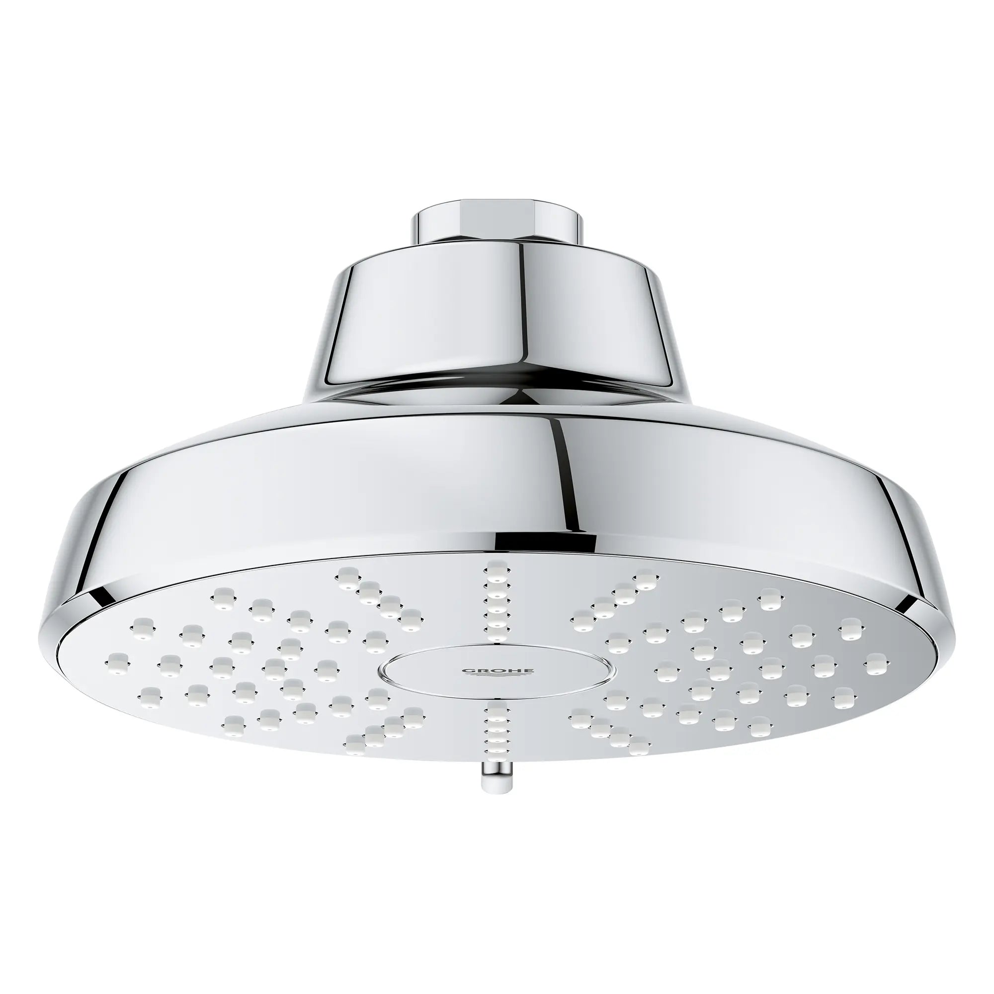 Tempesta 140 with AquaBooster Round Multi Spray Shower Head 1.75 GPM (6.6L/min) // GROHE STARLIGHT CHROME // 278212_Aqua_Booster_SiloFront_1117460000_0002_October2025_0_CDNwebp.webp