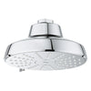 [1117460000] Tempesta 140 Dual Spray 5 1/2" Showerhead with Aqua Booster - Brushed Cool Sunrise