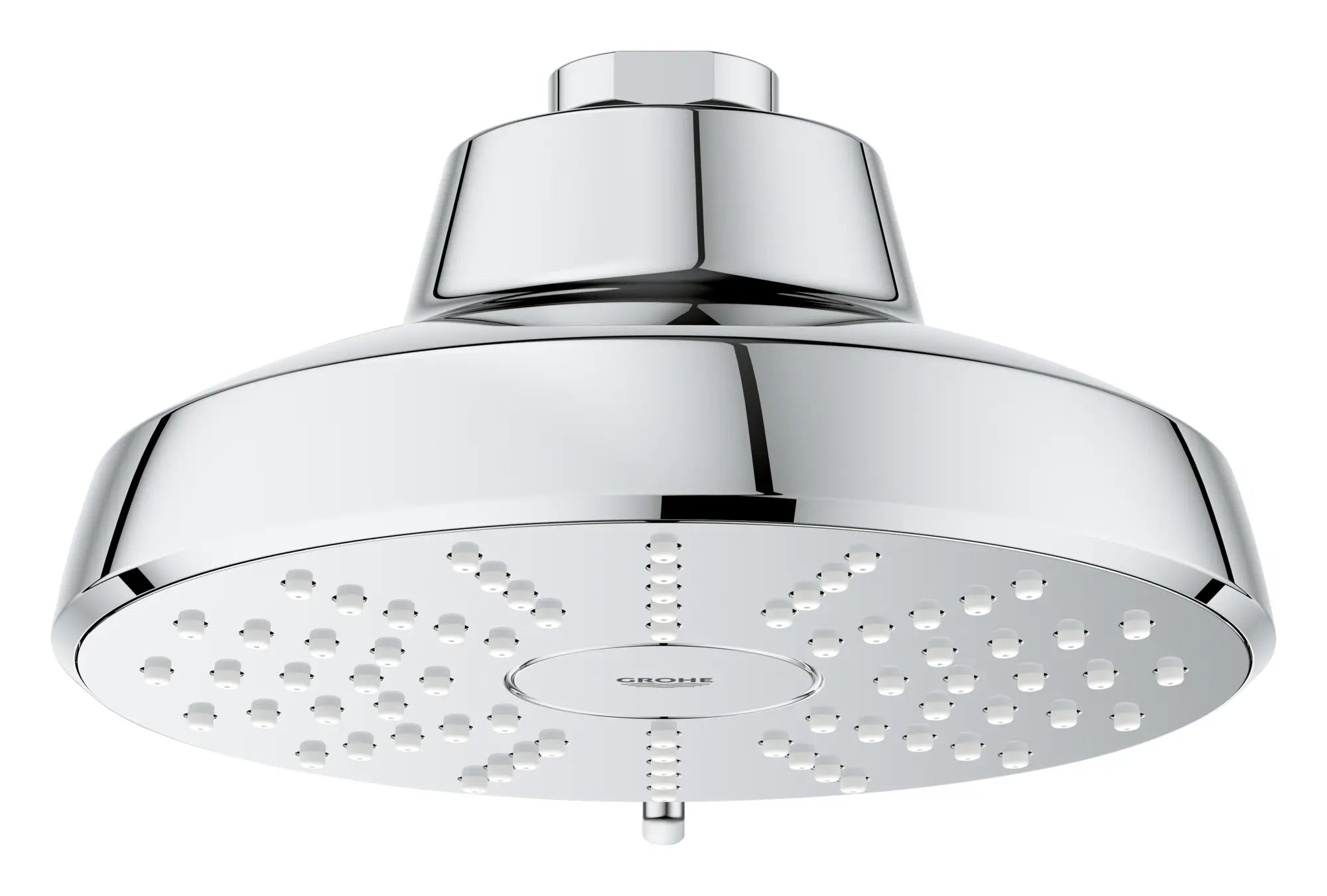 Tempesta 140 with AquaBooster Round Multi Spray Shower Head 1.75 GPM (6.6L/min) // GROHE STARLIGHT CHROME // 278252_Aqua_Booster_Silo-SpecSheet_1117460000_0002_October2025_0_CDNwebp.webp