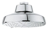 [1117460000] Tempesta 140 Dual Spray 5 1/2" Showerhead with Aqua Booster - Brushed Cool Sunrise