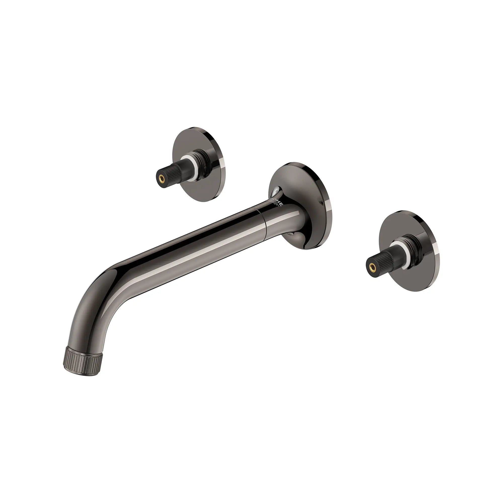 Listra Wall Mount Widespread Bathroom Faucet, 1.2gpm (4.5L/min) // HARD GRAPHITE // 278384_Listra_SiloLeft_106216A000_0001_SEPTEMBER2024_0_CDNwebp.webp