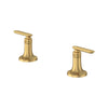 [106257GN00] Listra Lever Handles for Bathroom Sink Faucet (Pair) - GROHE StarLight Chrome