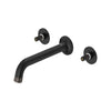 [1062162430] Listra Wall Mount Widespread Bathroom Faucet, 1.2gpm (4.5L/min) - Brushed Cool Sunrise
