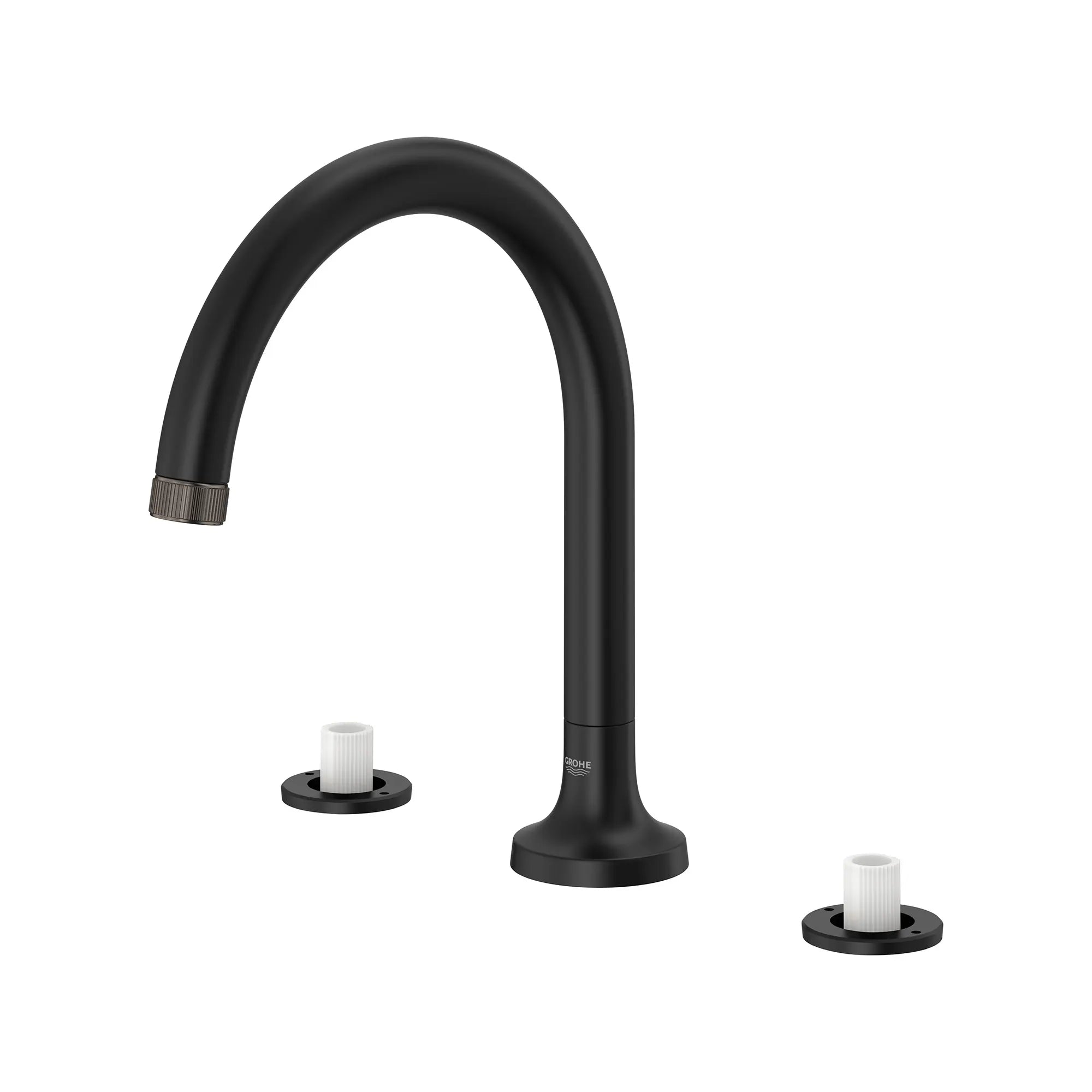 Listra 3-Hole Deck Mount Roman Tub Filler // MATTE BLACK // 278411_Listra_SiloLeft_1062612430_0001_SEPTEMBER2024_0_CDNwebp.webp