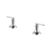 [1062700000] Listra Lever Handles for Deck Mount Tub Filler (Pair) - Hard Graphite