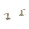 [106270EN00] Listra Lever Handles for Deck Mount Tub Filler (Pair) - Hard Graphite