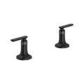 [1062572430] Listra Lever Handles for Bathroom Sink Faucet (Pair) - GROHE StarLight Chrome