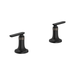 [1062572430] Listra Lever Handles for Bathroom Sink Faucet (Pair) - GROHE StarLight Chrome