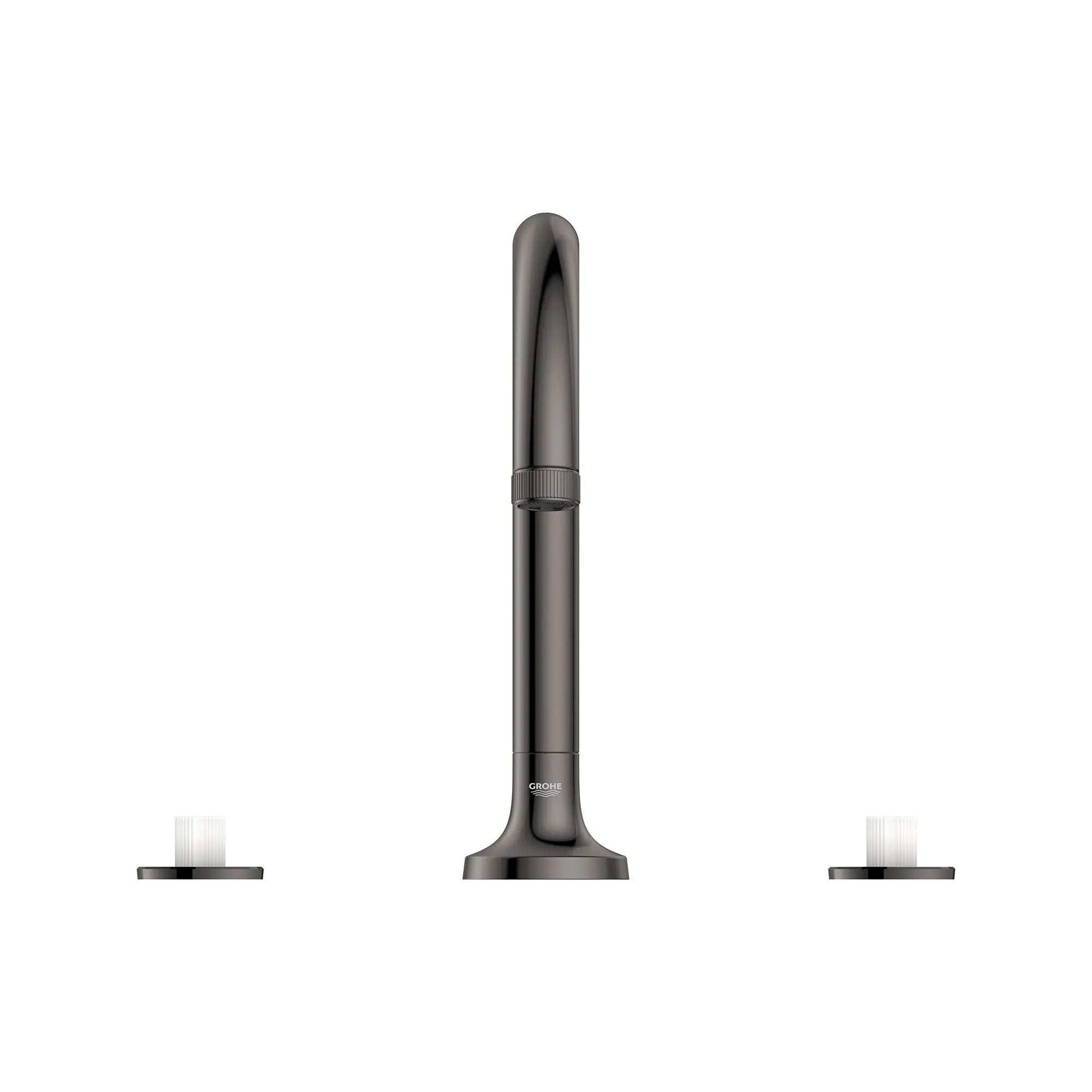 Listra 3-Hole Deck Mount Roman Tub Filler // HARD GRAPHITE // 278485_Listra_SiloStraight_106261A000_0001_SEPTEMBER2024_0_CDNwebp.webp