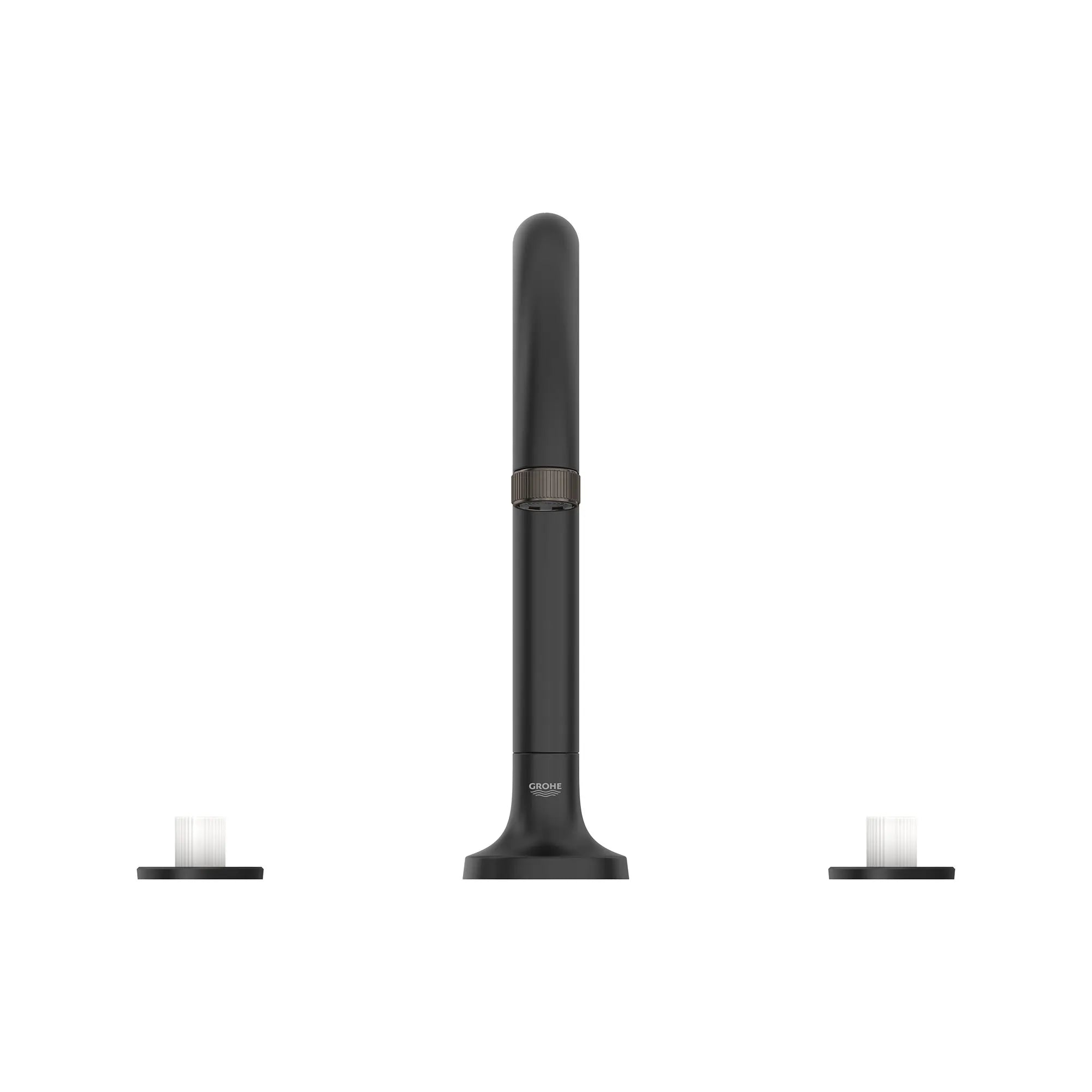 Listra 3-Hole Deck Mount Roman Tub Filler // MATTE BLACK // 278501_G4Transitional_SiloStraight_1062612430_0001_SEPTEMBER2024_0_CDNwebp.webp