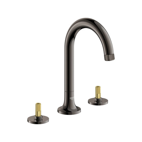 Listra Deck Mount Widespread Bathroom Faucet, 1.2gpm (4.5L/min) - Hard Graphite