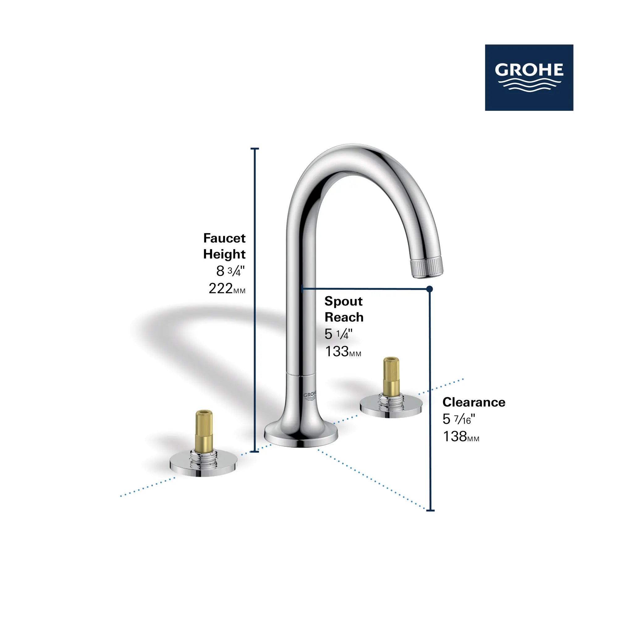Listra Deck Mount Widespread Bathroom Faucet, 1.2gpm (4.5L/min) // MATTE BLACK // 278716_Listra_Infographic_106221_0001_Nov2025_1_CDNwebp.webp