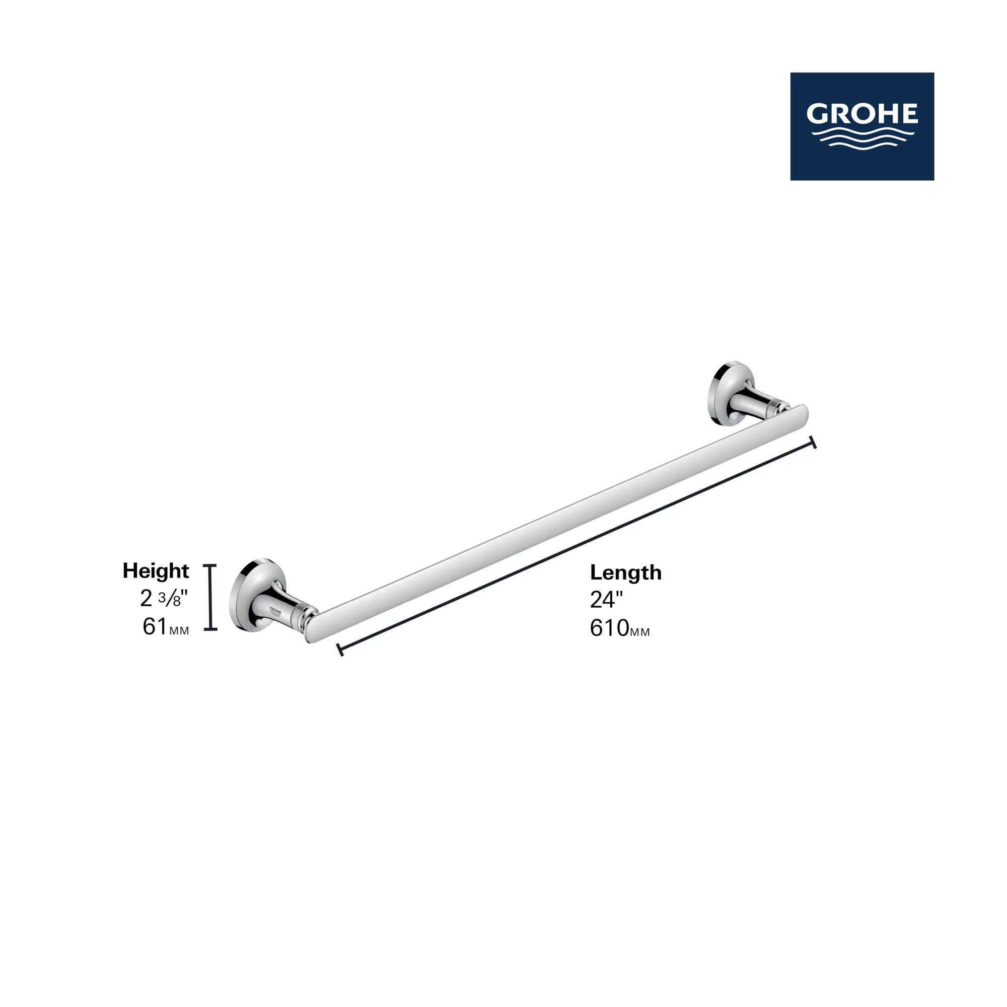 Listra 24" Towel Bar // BRUSHED COOL SUNRISE // 278732_Listra_Infographic_106253_0001_Nov2025_1_CDNwebp.webp