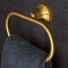 [106260GN00] Listra Towel Ring - Brushed Cool Sunrise