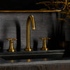 [106221GN00] Listra Deck Mount Widespread Bathroom Faucet, 1.2gpm (4.5L/min) - Matte Black