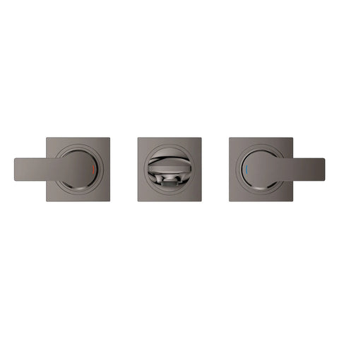 2-Handle Wall Mount Faucet 1.2 GPM - Hard Graphite