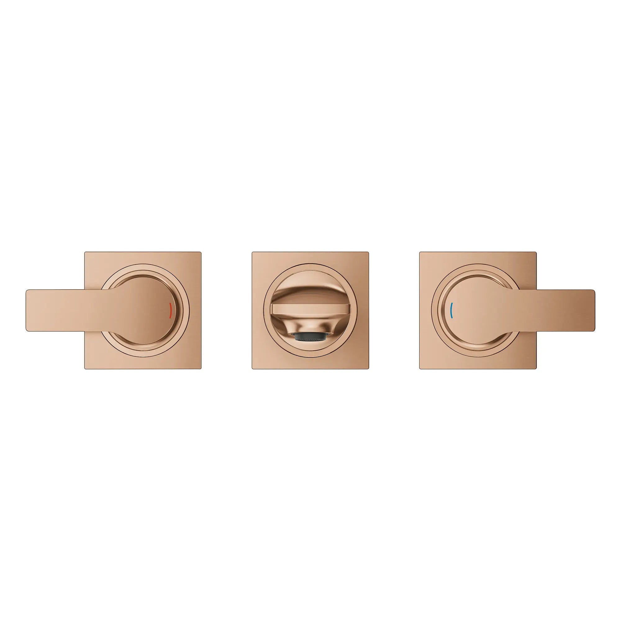 2-Handle Wall Mount Faucet 1.2 GPM // BRUSHED WARM SUNSET // 281522_Allure_SiloFront_20586DL1_0001_Feb2026_0_CDNwebp.webp