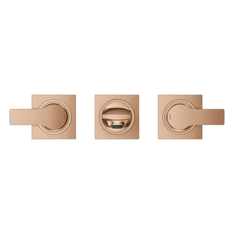 2-Handle Wall Mount Faucet 1.2 GPM - Brushed Warm Sunset
