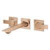 [20586DL1] Allure 2-Handle Wall Mount Faucet, 1.2 GPM (4.5 L/min) - Brushed Warm Sunset