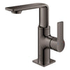 [23857A01] Allure Single-Hole Single-Handle M-Size Bathroom Faucet, 1.2 GPM (4.5 L/min) - Brushed Hard Graphite