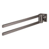 [40342A01] Allure 24" Double Towel Bar - Brushed Hard Graphite
