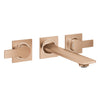 [20586DL1] Allure 2-Handle Wall Mount Faucet, 1.2 GPM (4.5 L/min) - Brushed Warm Sunset