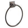 [40339A01] Allure Towel Ring - Hard Graphite