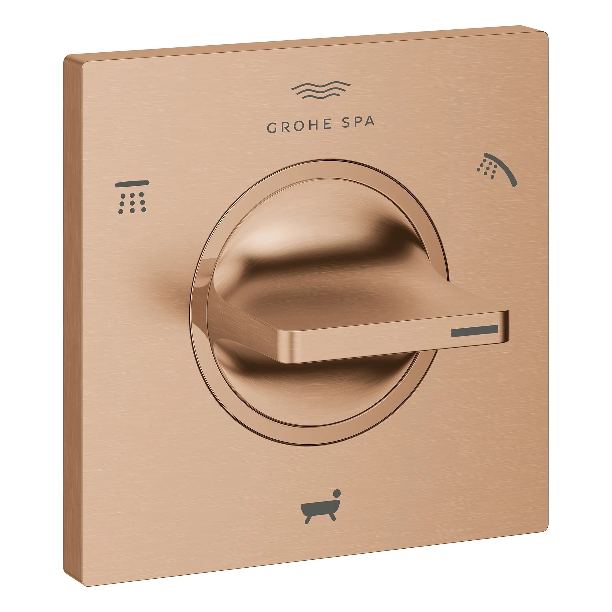 3-Way Diverter Trim // BRUSHED WARM SUNSET // 281608_Atrio_SiloRight_29409DL0_0001_Feb2026_0_CDNwebp.webp