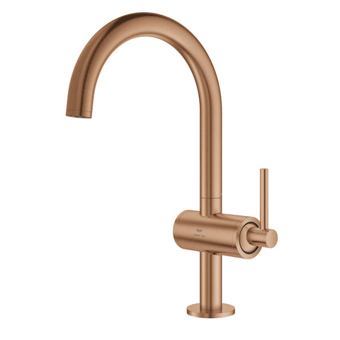 Atrio Single Hole Single-Handle L-Size Bathroom Faucet, 1.2 GPM (4.5 L/min) - Brushed Warm Sunset