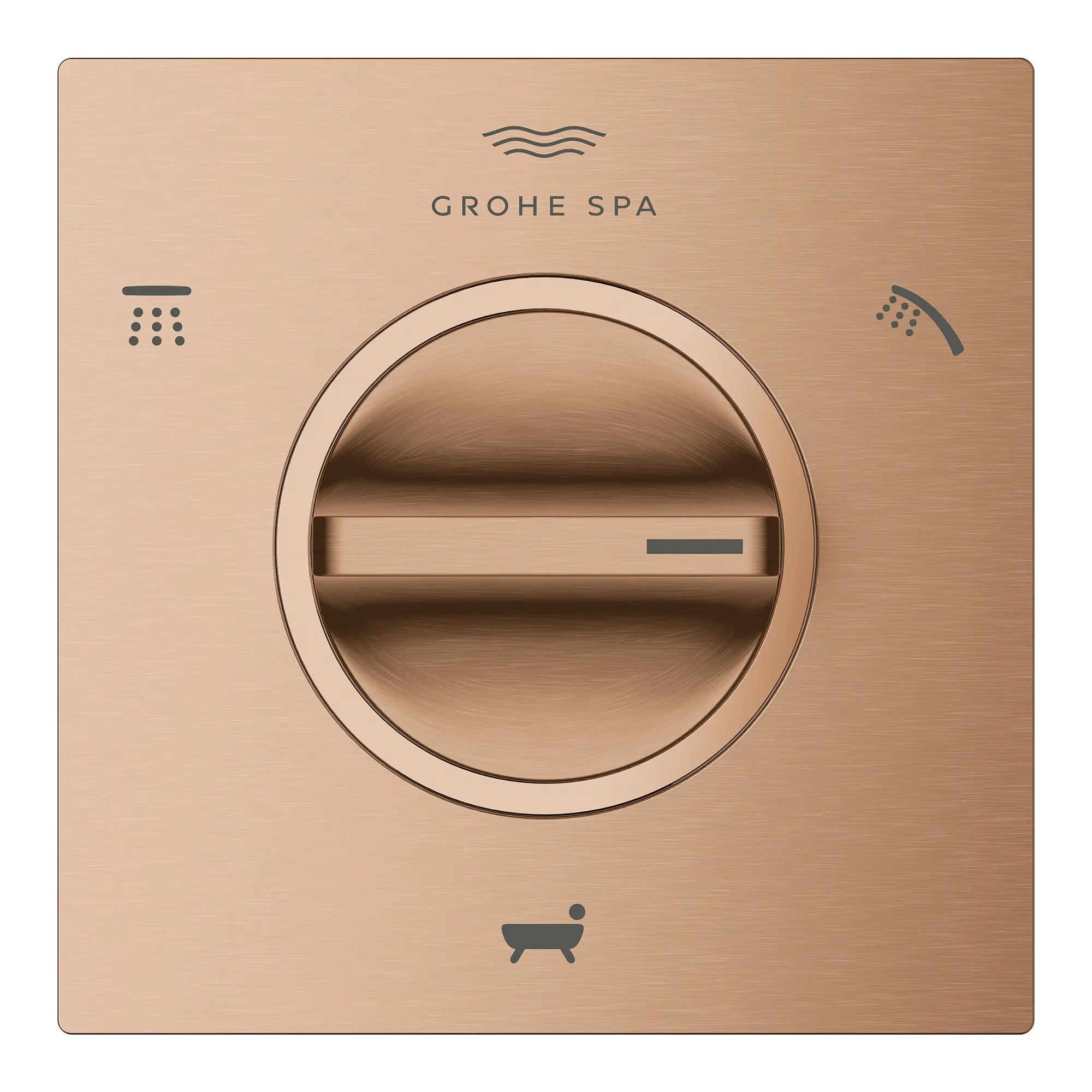3-Way Diverter Trim // BRUSHED WARM SUNSET // 281618_Atrio_SiloFront_29409DL0_0001_Feb2026_0_CDNwebp.webp