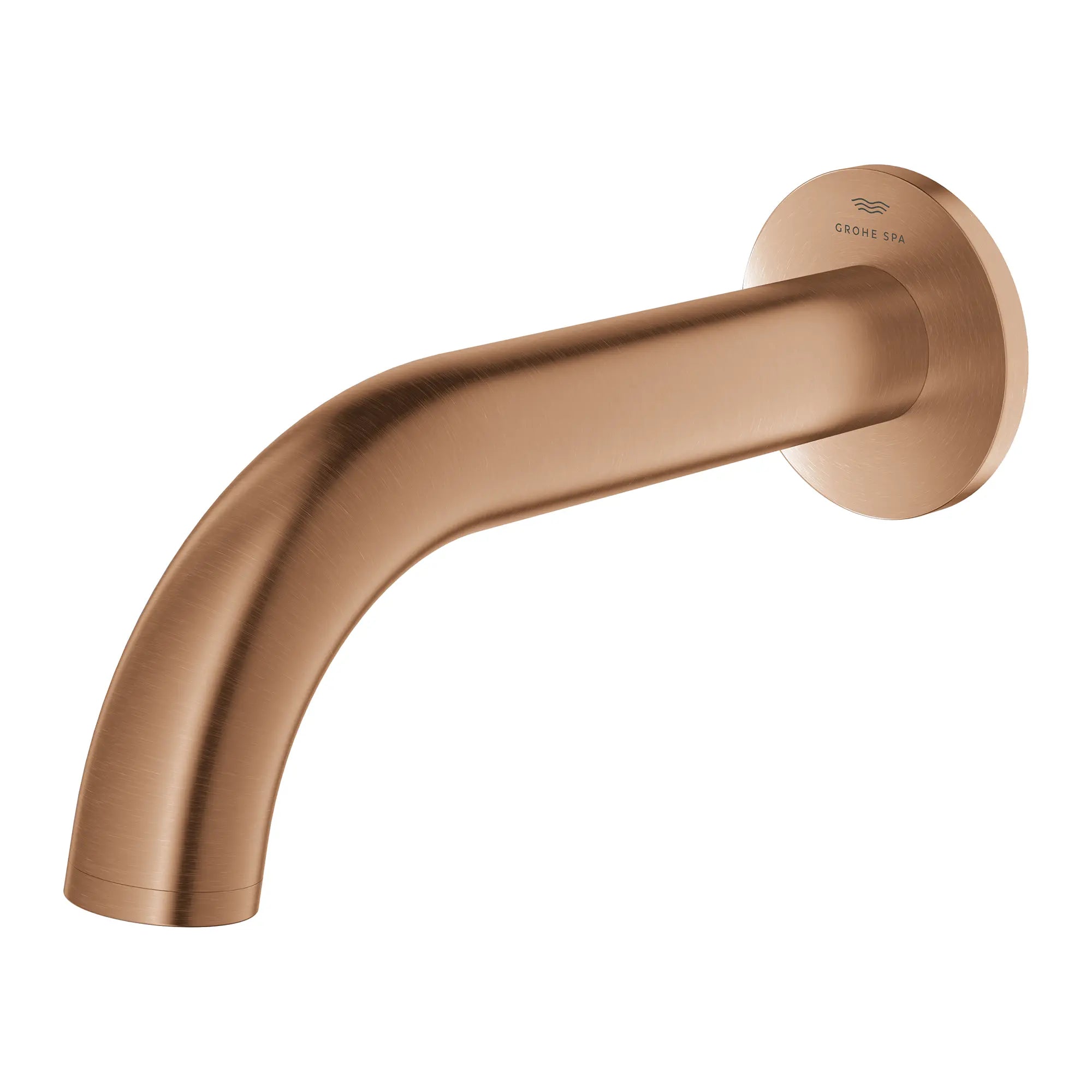 Atrio Tub Spout // BRUSHED WARM SUNSET // 281625_Atrio_SiloLeft_13488DL0_0001_Feb2026_0_CDNwebp.webp