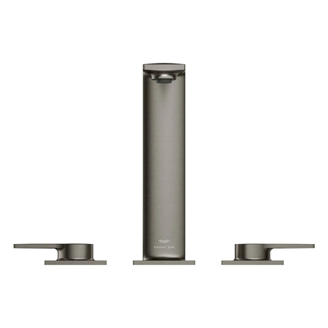 8-inch Widespread 2-Handle M-Size Bathroom Faucet 1.2 GPM - Brushed Hard Graphite