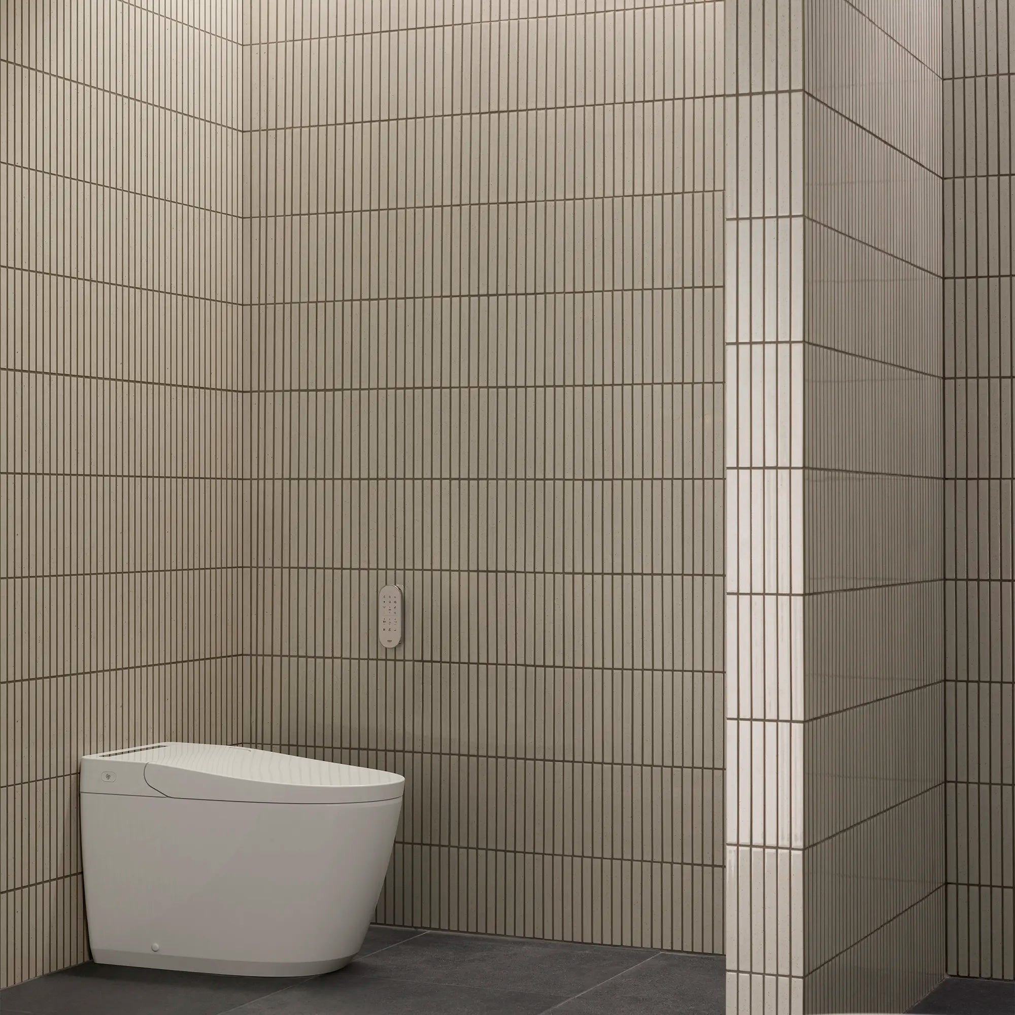 Electronic Bidet Toilet, 1.28/0.8 gpf (4.8/3.0 Lpf) // ALPINE WHITE // 281890_Sensia_EnvironmentCloseUp_131886SH00.020_0002_FEBRUARY2026_0_CDNwebp.webp