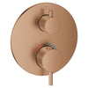 [24360DL0] Atrio Single Function 2-Handle Thermostatic Valve Trim - Brushed Warm Sunset