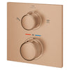 [29178DL1] Allure Dual Function 2-Handle Thermostatic Valve Trim - Matte Black