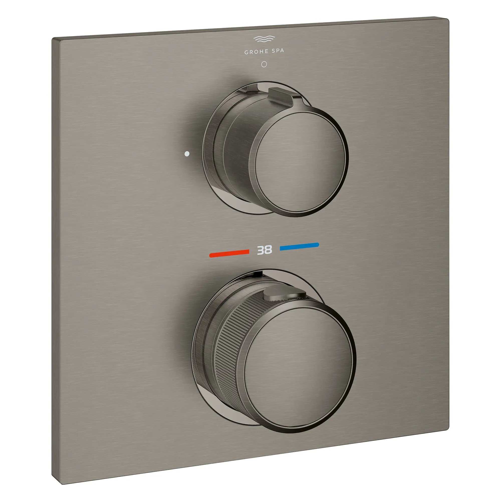 Single Function 2-Handle Thermostatic Valve Trim // BRUSHED HARD GRAPHITE // 282208_Allure_SiloRight_29177AL1_0001_March2026_0_CDNwebp.webp