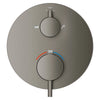 [24361AL0] Dual Function 2-Handle Thermostatic Valve Trim - Matte Black