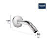 [27414000] Relexa 5" Shower Arm - GROHE StarLight Chrome