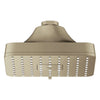 [111721EN00] Euphoria 140 with AquaBooster Square Multi Spray Shower Head - Hard Graphite