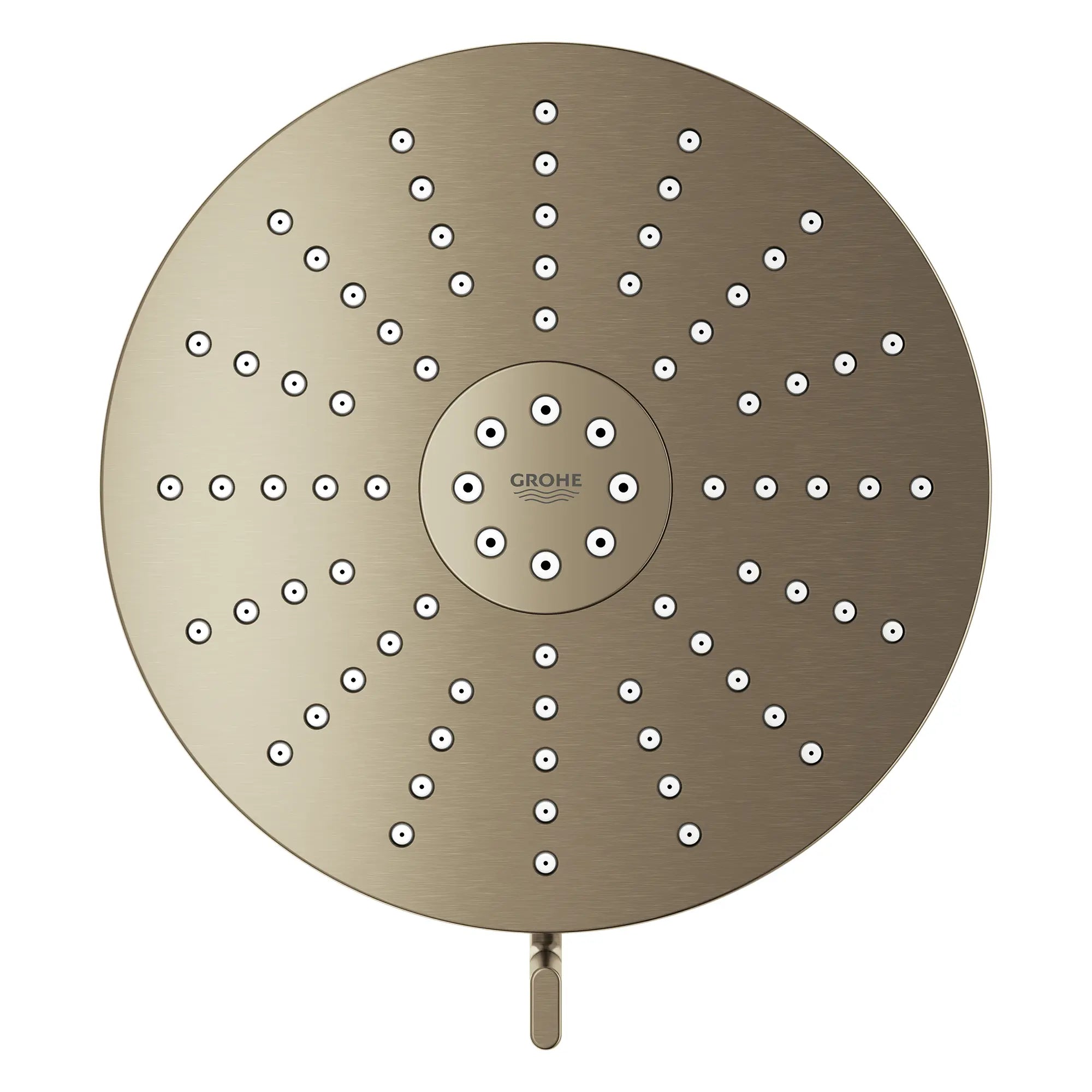 Euphoria 140 with AquaBooster Round Multi Spray Shower Head 1.75 GPM (6.6L/min) // BRUSHED NICKEL INFINITYFINISH // 282509_Aquabooster_SiloOther_111716EN00_0004_April2026_0_CDNwebp.webp